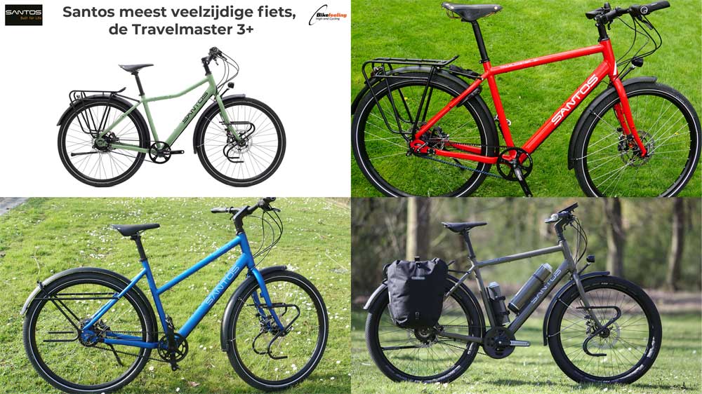 Travelmaster 3+, dé Santos fiets met de meeste mogelijkheden.