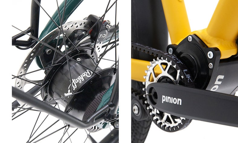 Techniek van Rohloff en Pinion