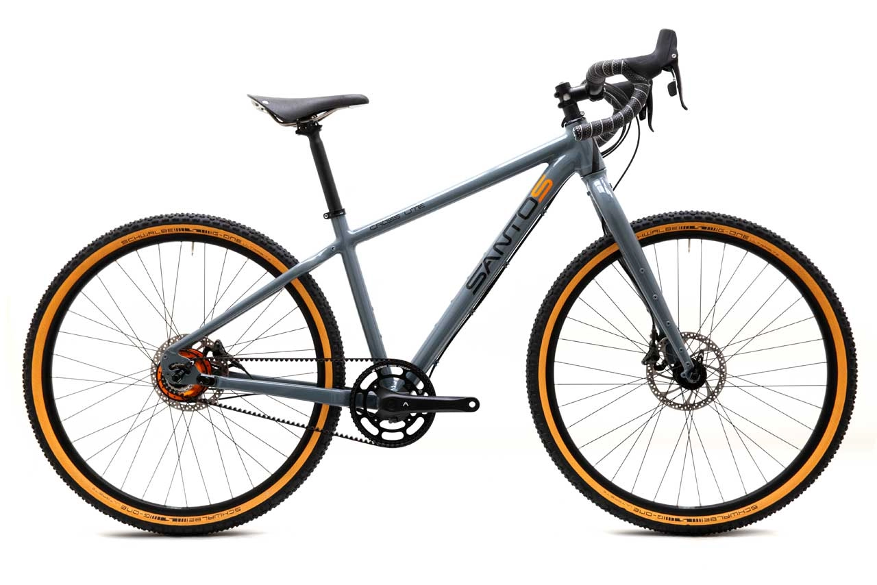 de begeleiding Supersonische snelheid schelp Santos Cross Lite gravelbike, een mix tussen mountainbike en racefiets