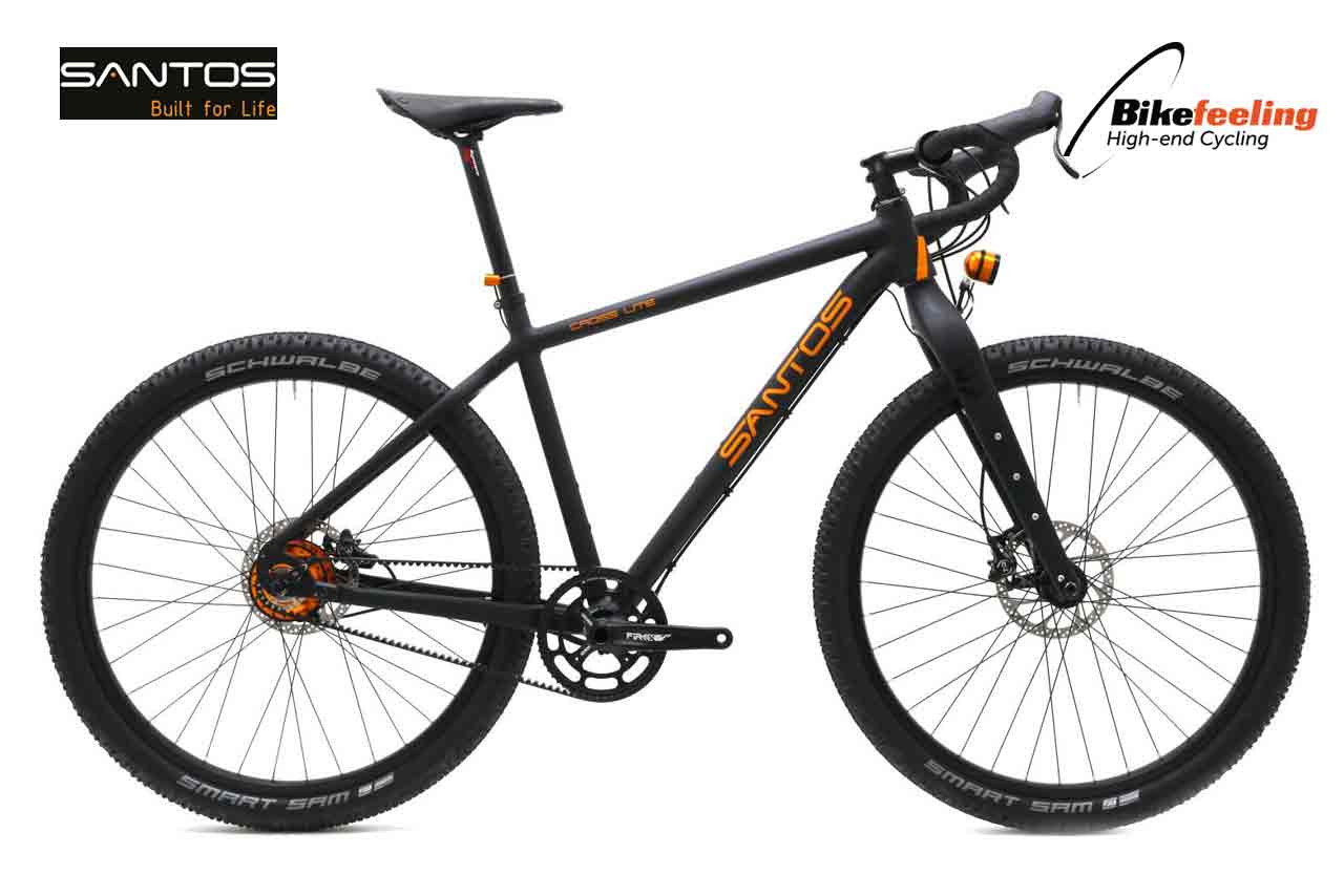 Santos Cross Lite, race vakantiefiets met Rohloff en Race-shifters