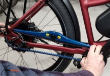 Tandriem spannings-meter