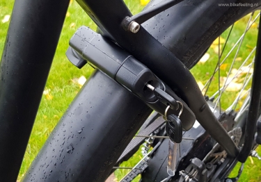 XXL Ringslot op TRavel Lite+ E-bike